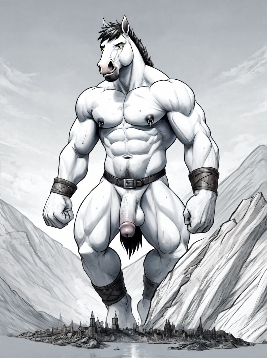03695-1536781306-a giant horse dominate the skyline of a vast mountain city, (5 toes_1.6), the giant horse is taller than all mountain which are.png